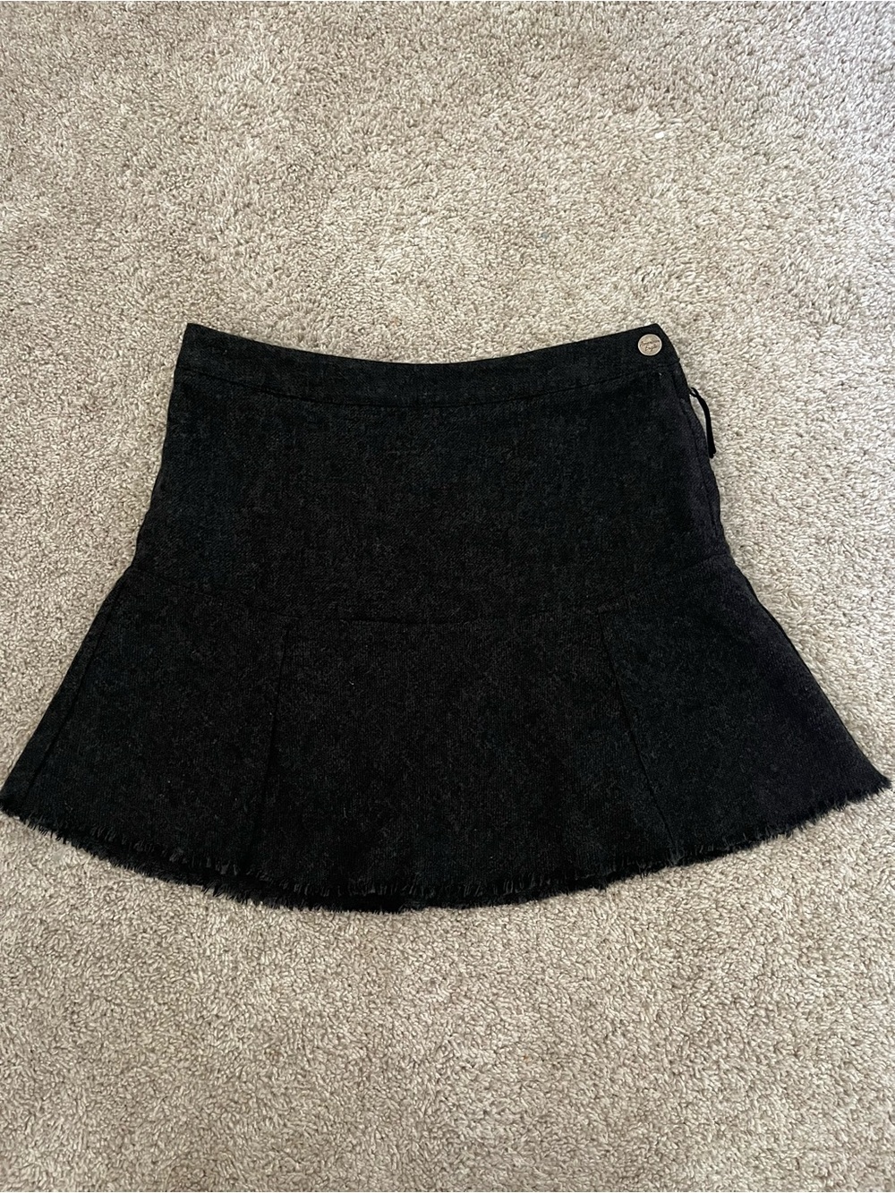 VTG American Eagle Women’s Wool Blend Mini Skirt Size 0 Lined Y2K 90s Academia